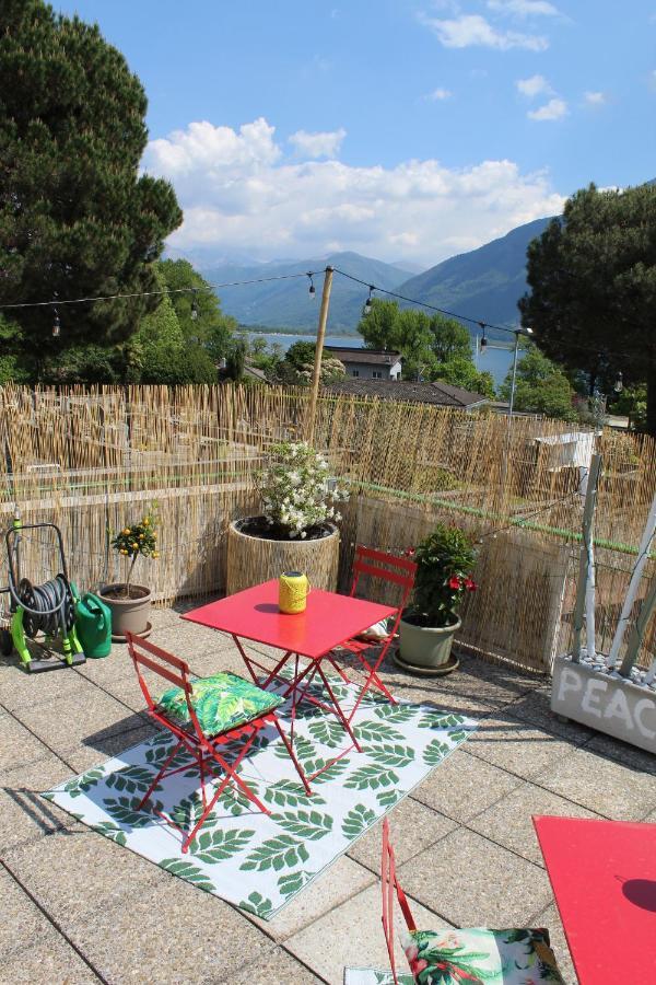 Appartamento Con Terrazza A Due Minuti Dal Lago Minusio Exterior foto